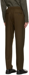 Barena Brown Wool Trousers