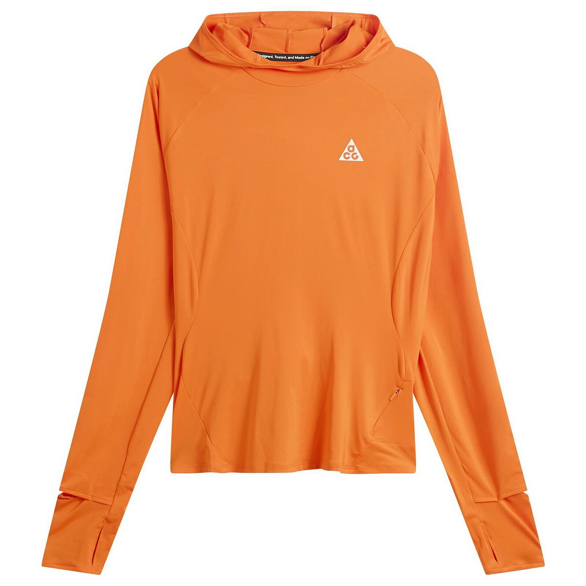 nike sherpa jacket orange