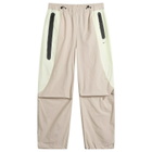 Nike Men's Tech Woven Pro Oversized Pant in Cream/Volt Tint/Black