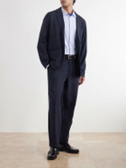 Folk - Assembly Mélange Wool-Blend Suit Jacket - Blue