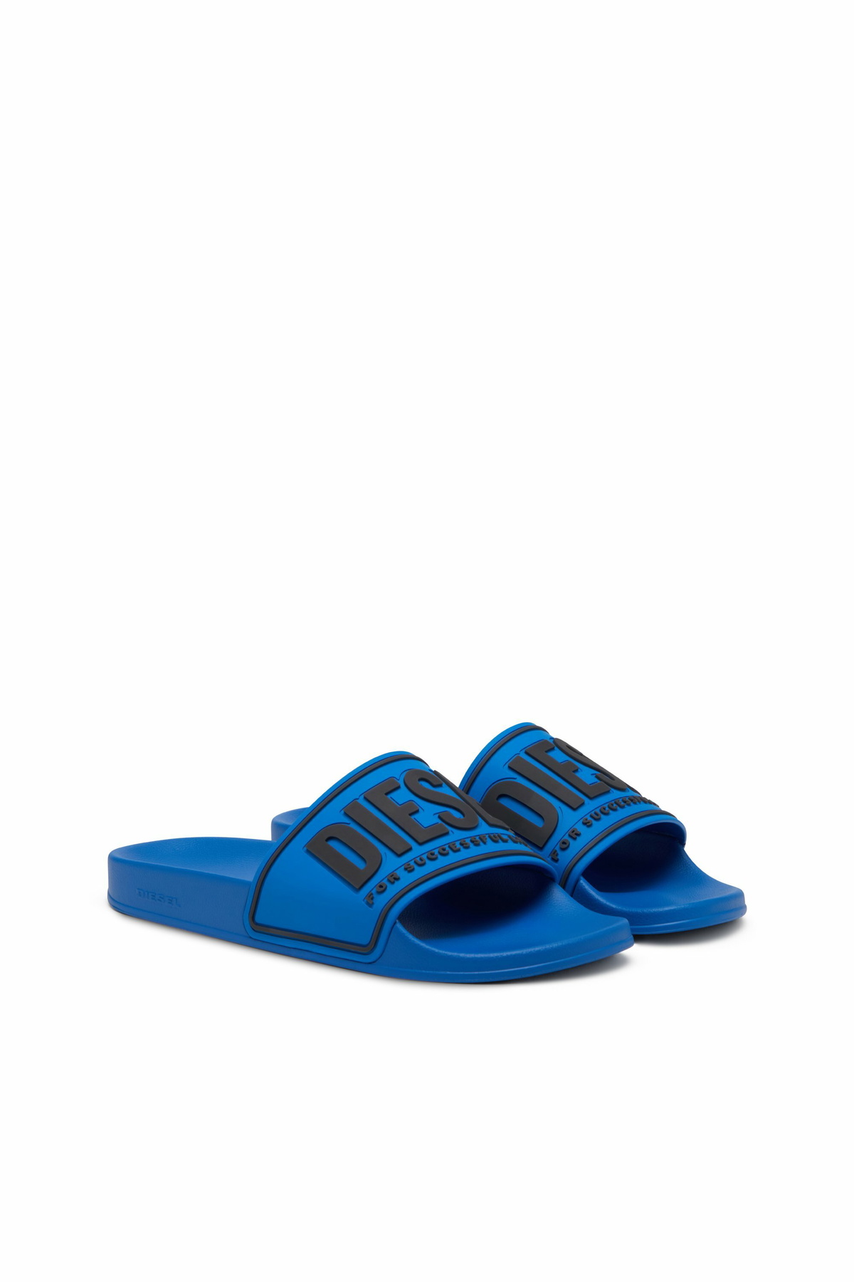 Diesel Sa-Mayemi-Pool slides with 3D logo - Slides Mens in Multicolor