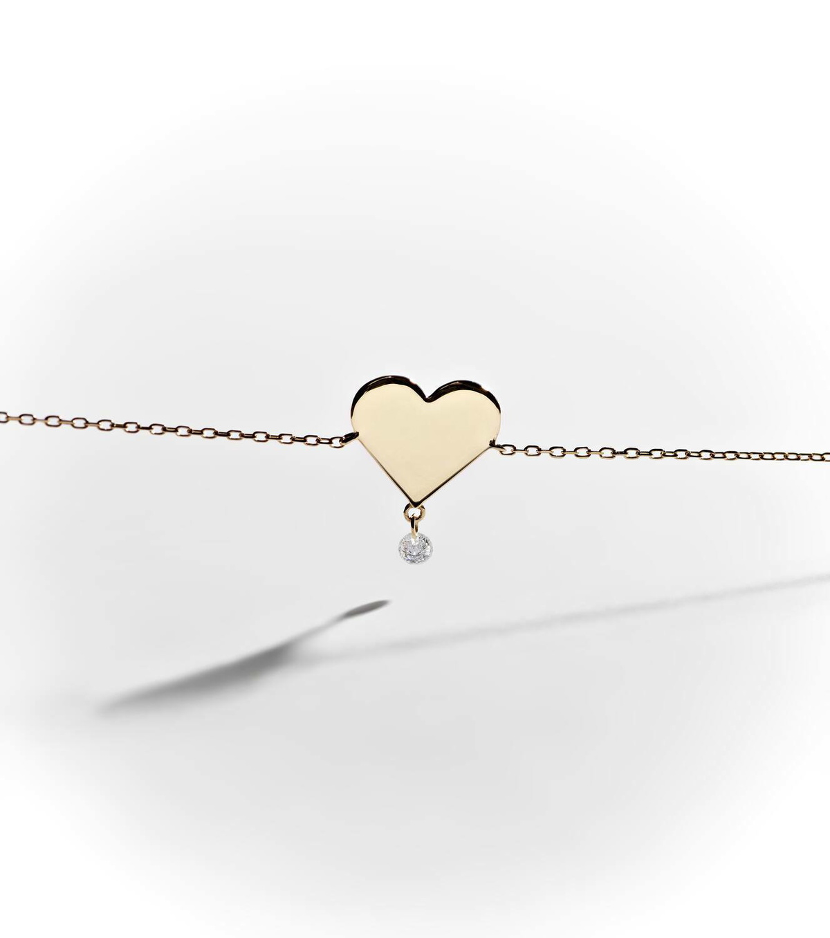 Persée 18kt gold bracelet with diamonds