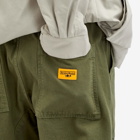 Service Works Men's Classic Canvas Chef Pants in Olive