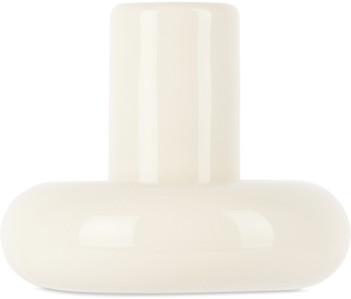 Photo: Gustaf Westman Objects White Chunky 90 Candle Holder