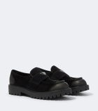 Prada Suede loafers