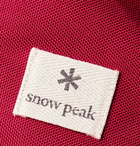 Snow Peak - Folding Aluminium and Canvas Chair - Red