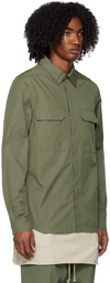 Rick Owens Green Outershirt Shirt