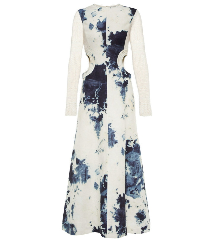 Photo: Chloe - Tie-dye cutout midi dress