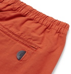 Folk - Garment-Dyed Cotton-Ripstop Drawstring Shorts - Men - Red