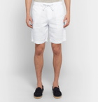 Orlebar Brown - Harton Linen Drawstring Shorts - Men - White