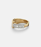 Yeprem 18kt yellow and white gold (750/1000) ring with diamonds