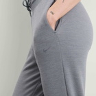 Nike Women's Therma-FIT One High-Waisted 7/8 Joggers in Carbon Heather