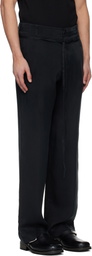 POST ARCHIVE FACTION (PAF) Black Drifter Double Trousers
