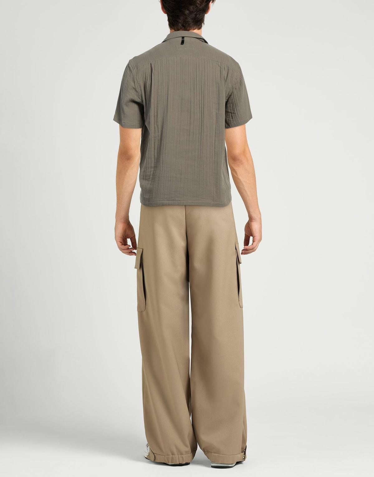 Rag & Bone Mens Shirt Military in Green