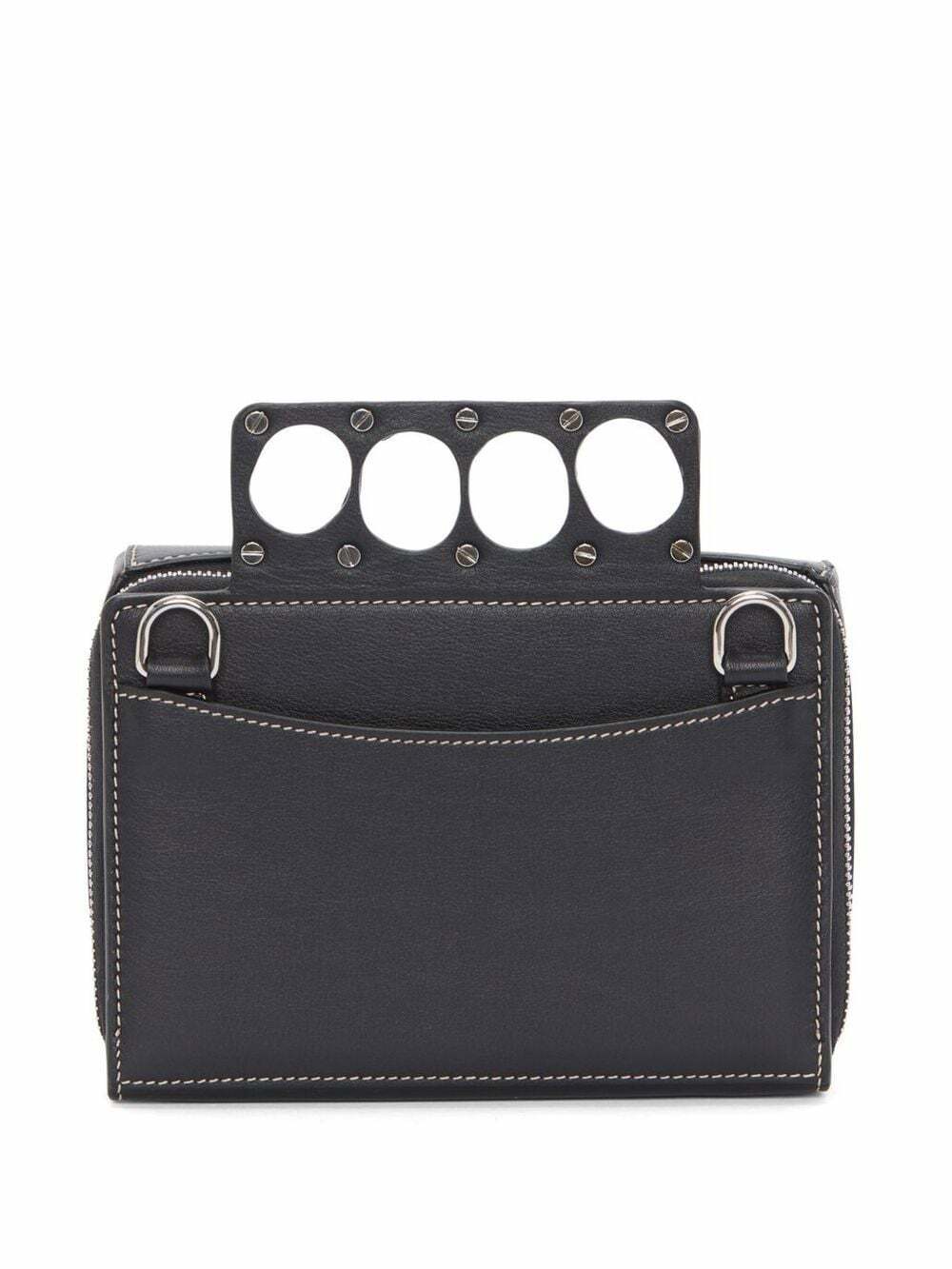 ALEXANDER McQUEEN グリップミニバック ALEXANDER MCQUEEN - Grip Mini Leather Crossbody Bag Alexander McQueen