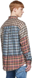 Dsquared2 Multicolor Linen Shirt