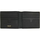 TOM FORD Black Small Grain Leather Bifold Wallet
