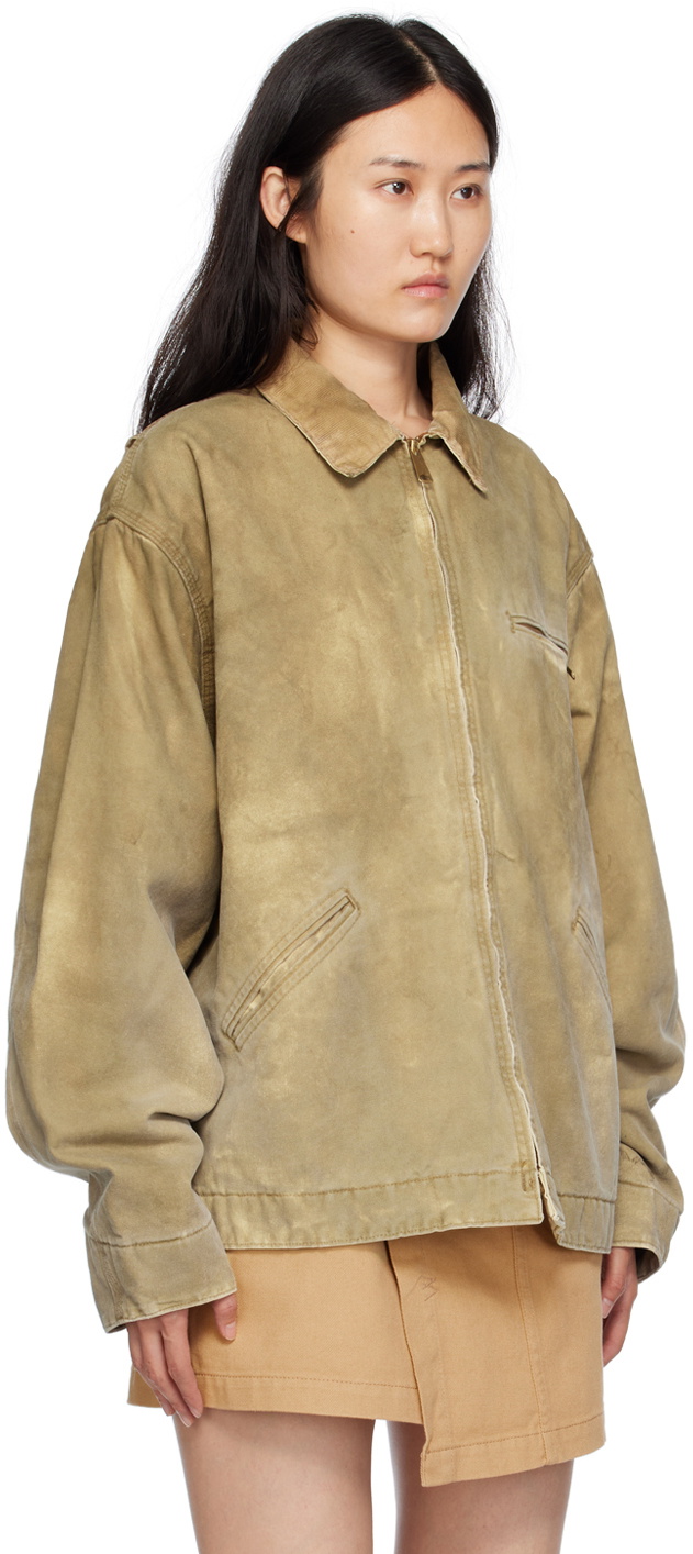 NotSoNormal Khaki Faded Jacket