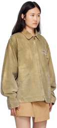 NotSoNormal Khaki Faded Jacket