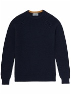 Private White V.C. - Ribbed Cashmere Sweater - Blue