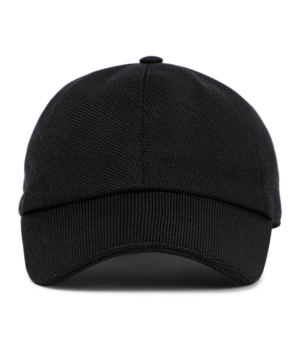 The Row Caspian Silk-piqué Baseball Cap - Black - ShopStyle Hats