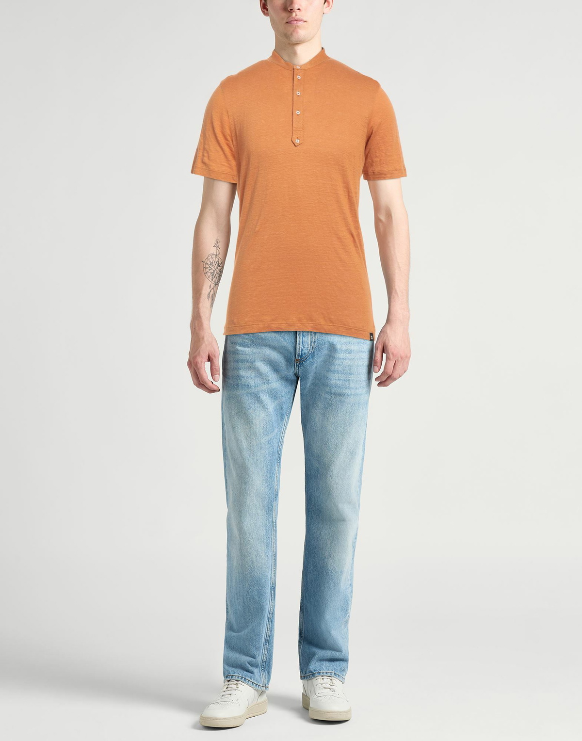 Lardini Mens T-shirt Rust