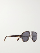 FENDI - Aviator-Style Acetate Sunglasses - Brown