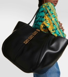 Versace Greca Goddess Large leather tote bag