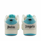 Palm Angels Men's University Vintage Sneakers in White