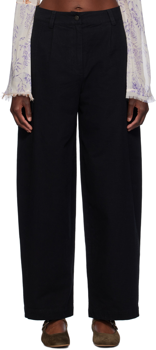 Holzweiler Black Skunk Trousers Holzweiler