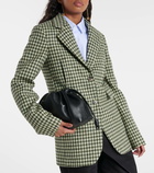 Loewe Houndstooth wool blazer