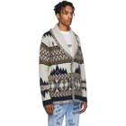 Alanui Multicolor Cashmere Icon Fair Isle Cardigan