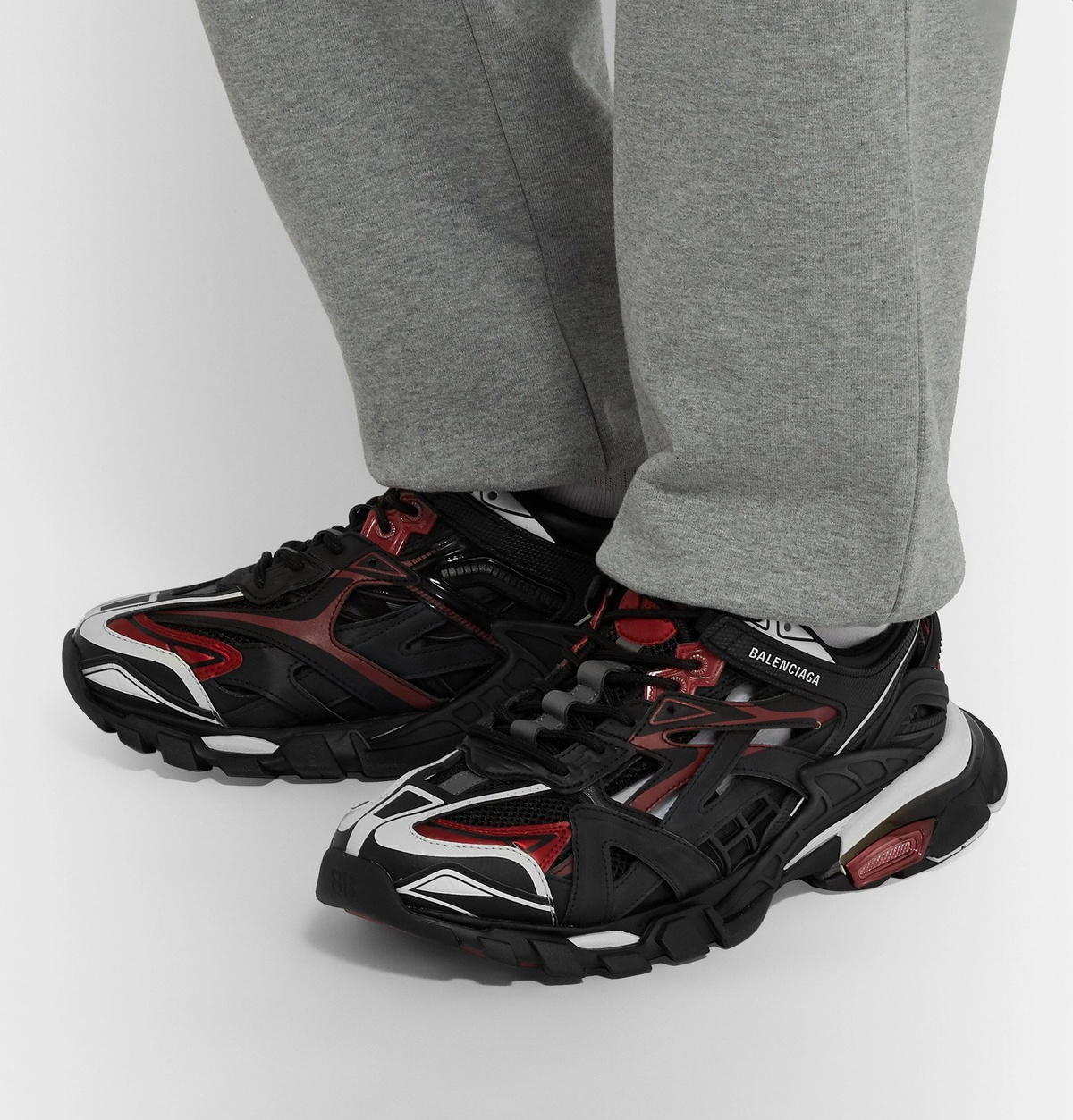 Black and red 2024 balenciaga track 2