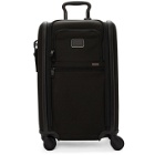 Tumi Black International Dual Access Carry-On Suitcase