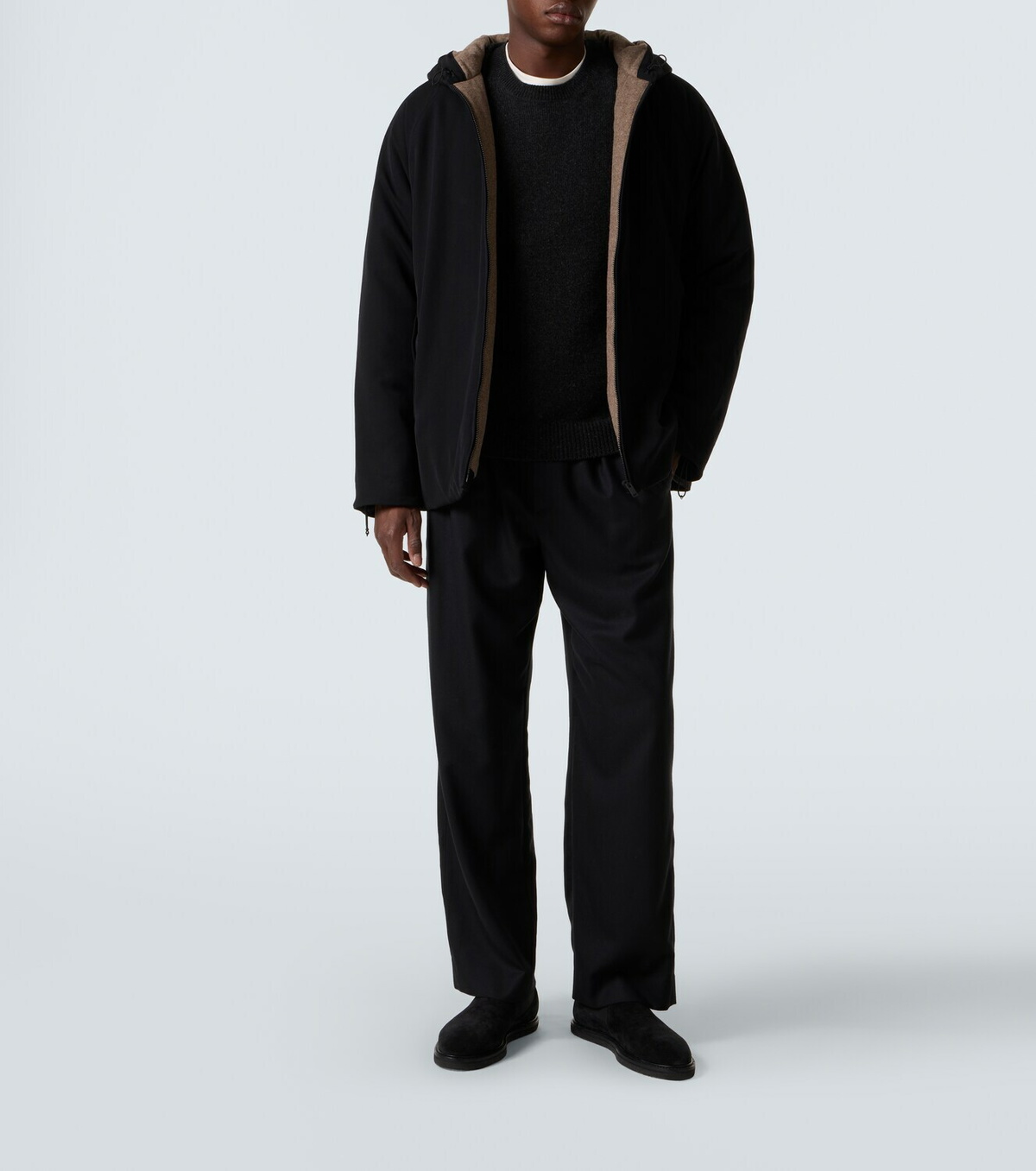 The Row Horatio wool gabardine parka
