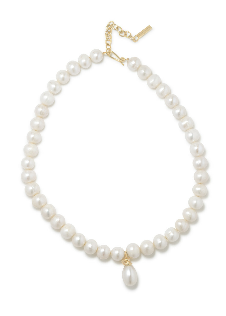 Completedworks Pearl and 18kt Gold Vermeil Necklace - One Size