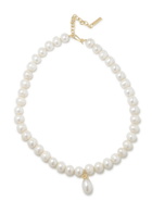 Completedworks Pearl and 18kt Gold Vermeil Necklace - One Size