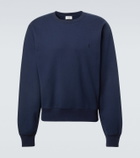 Saint Laurent Cassandre cotton jersey sweatshirt
