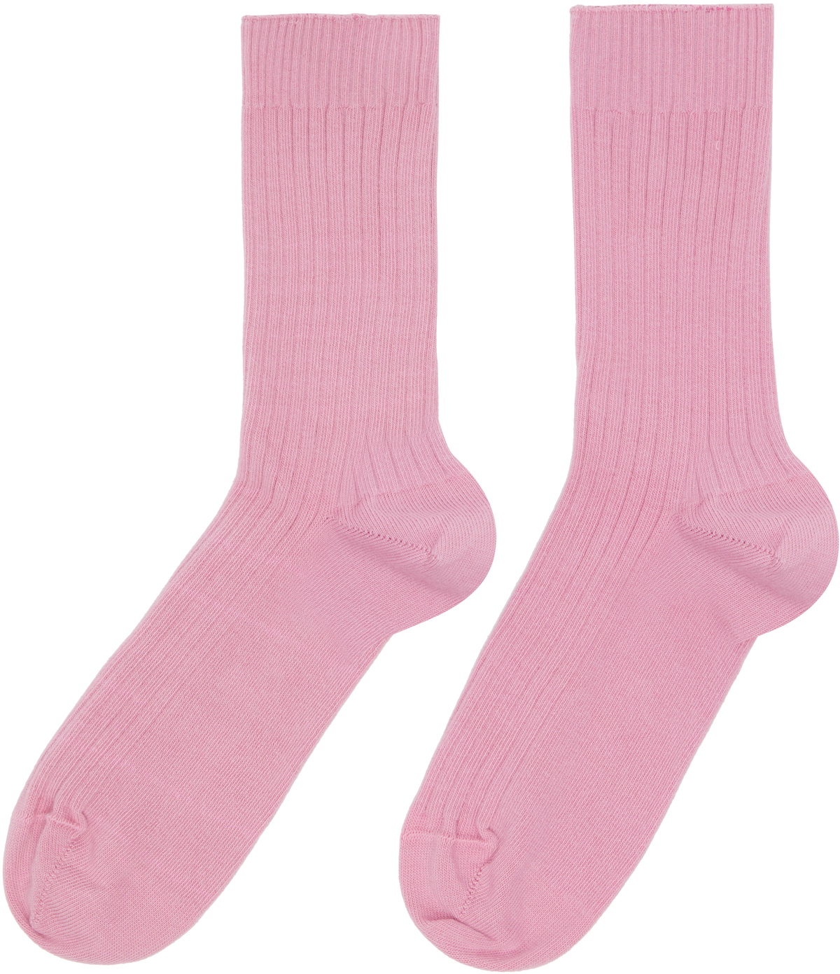 Baserange Three-Pack Multicolor Organic Cotton Rib Overankle Socks