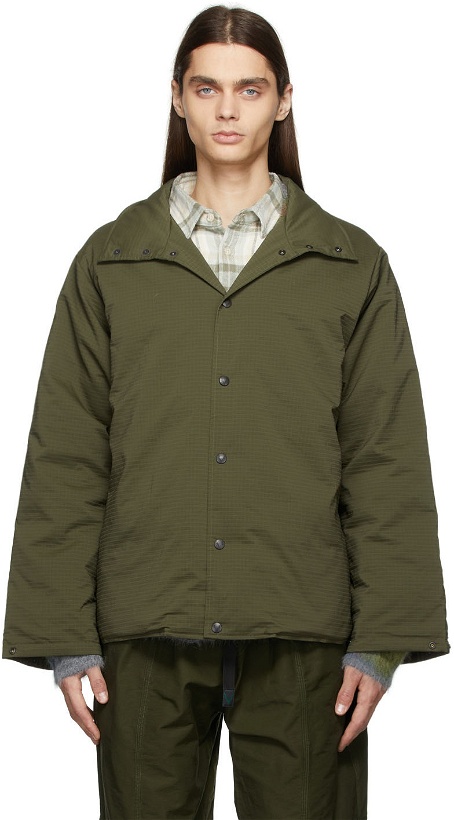 Photo: South2 West8 Green Down Ripstop Jacket