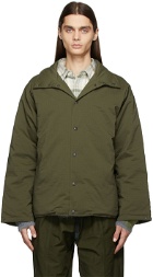 South2 West8 Green Down Ripstop Jacket