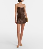 Oséree Lumière polka-dot minidress