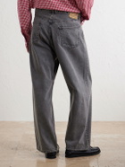 OrSlow - Super Dad's Wide-Leg Jeans - Gray