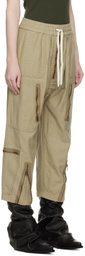 R13 Khaki Flight Lounge Pants