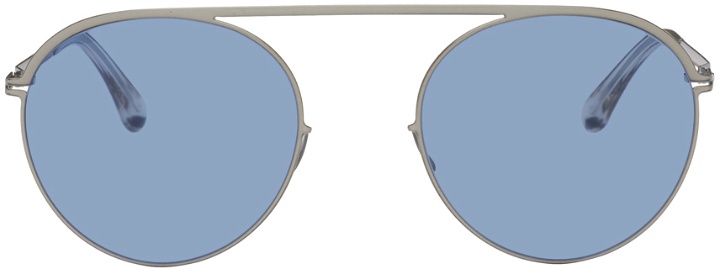 Photo: Mykita Silver Bernhard Willhelm Edition Studio 5.1 Sunglasses