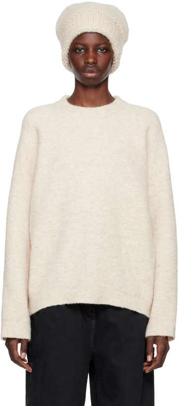 Photo: Lauren Manoogian Off-White Crewneck Sweater