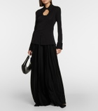 Proenza Schouler White Label cutout jersey top