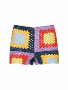 MARNI - Cotton Crochet Mini Shorts