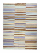 The Elder Statesman - Striped Cashmere Blanket