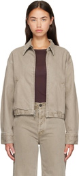 AGOLDE Beige Nile Jacket